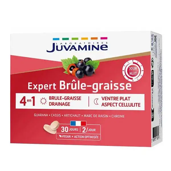 Juvamine Brûle-Graisse Jour/Nuit 60 gélules