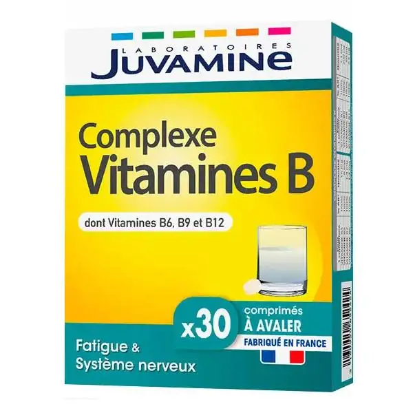 Juvamine Complexe vitamines b, fatigue nerveuse, 30 gélules