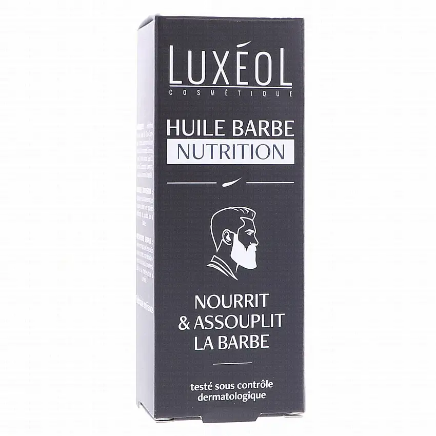 LUXÉOL Huile Barbe Nutrition 50 mL