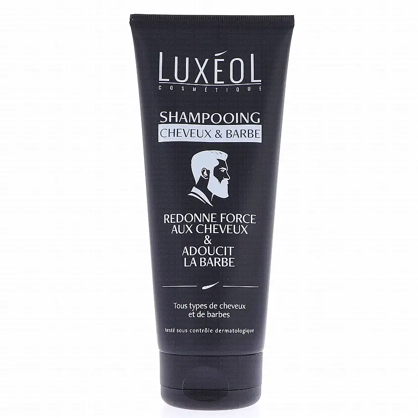 LUXÉOL Shampoing Cheveux & Barbe 200ml