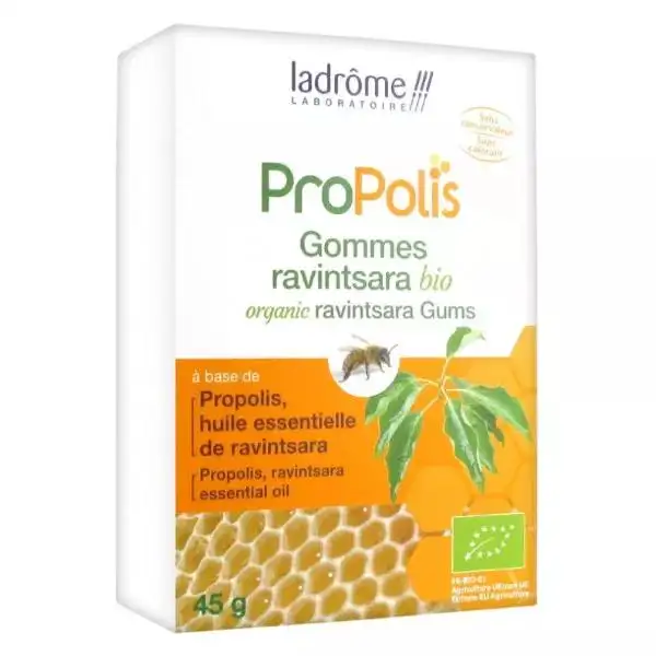 Landrôme Gommes propolis ravintsara doypack 45gr