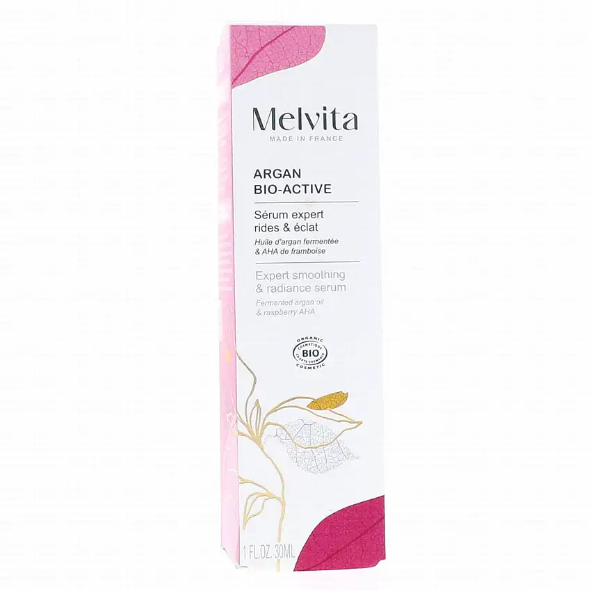 MELVITA Argan Bio-Active - Sérum Expert Rides & Éclat Bio 30 ml