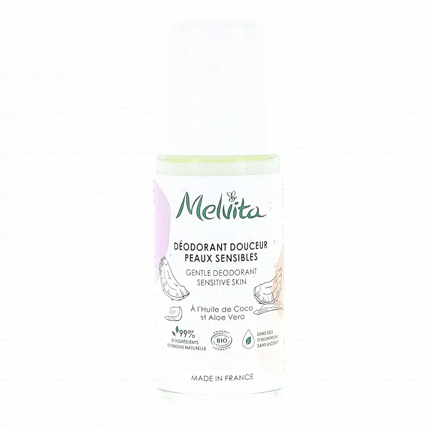 MELVITA Hygiène - Déodorant bio roll-on 50 ml