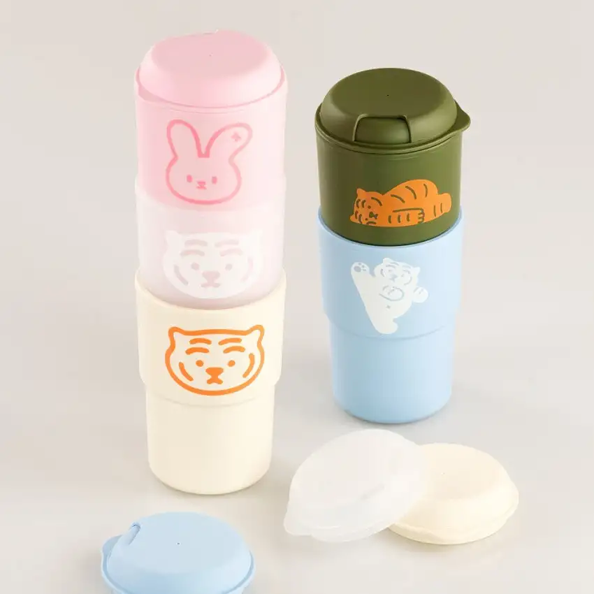 MUZIK TIGER Cup Tumbler - Pink