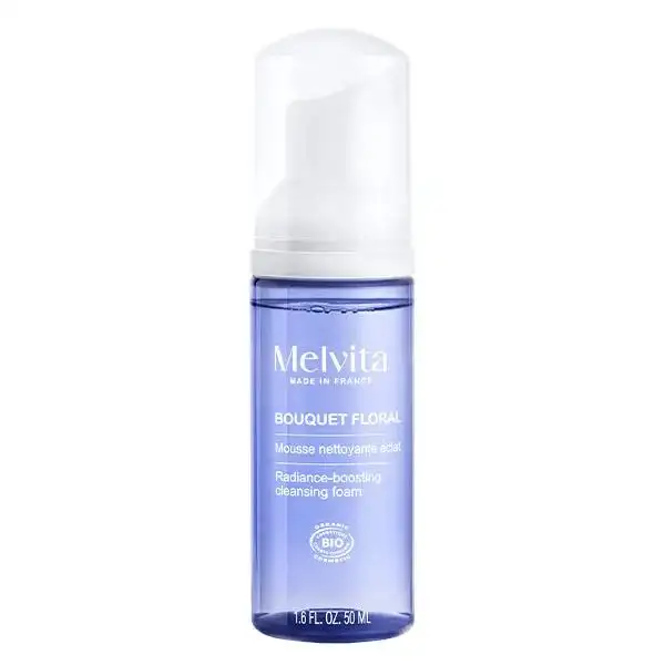 Melvita Bouquet Floral Detox Mini Mousse Nettoyante Douceur COSMEBIO 50ml