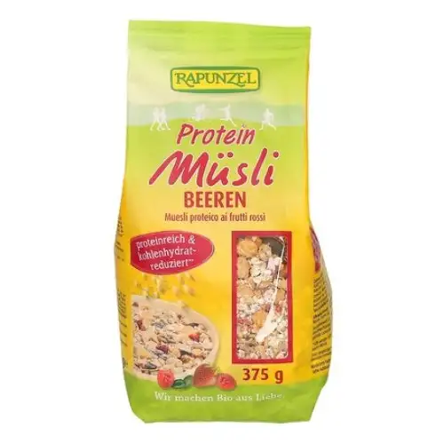 Raiponce muesli protéiné aux fruits rouges 375g