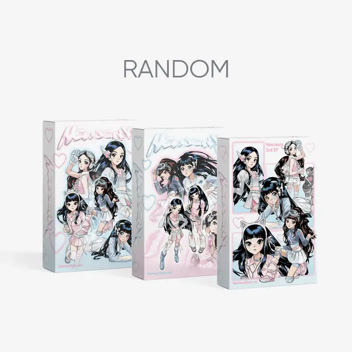 NEWJEANS 2nd EP 'Get Up' Weverse Albums ver. (Random)