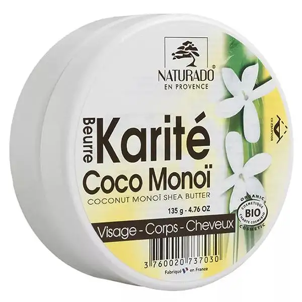 Naturado Beurre de Karité Coco Monoï bio 150ml