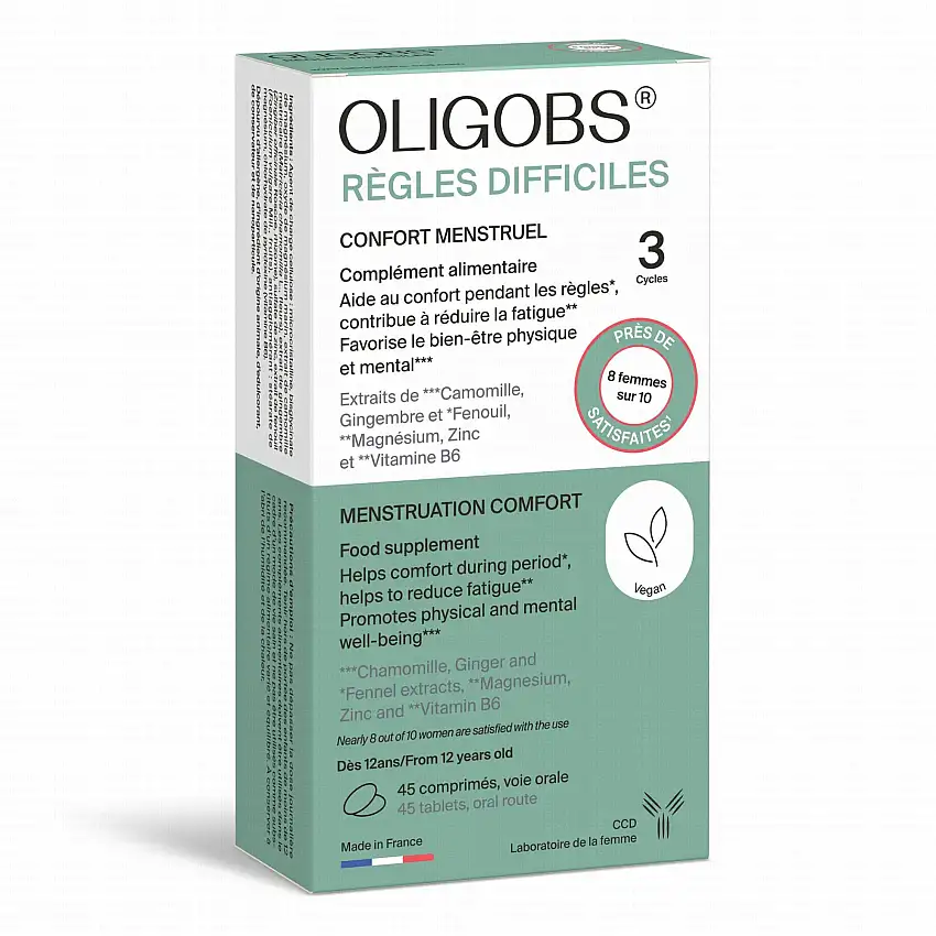 OLIGOBS Règles difficiles 45 comprimés