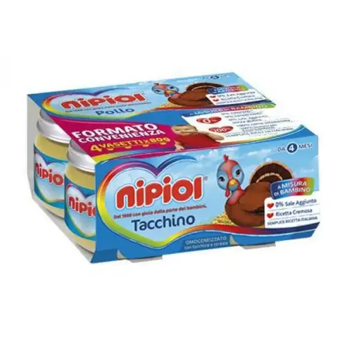 DINDE HOMOGÉNISÉE NIPIOL® 4X80G