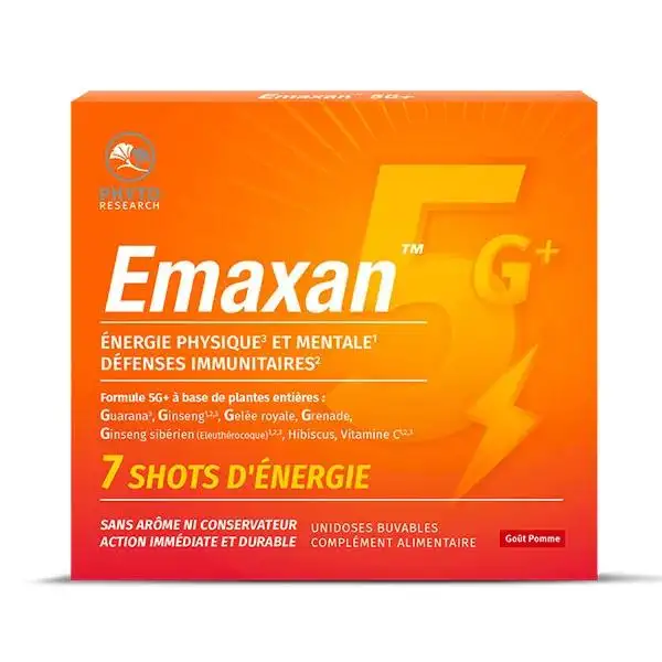 Phytosearch Emaxan 5G+ 1 boîte de 7 unidoses