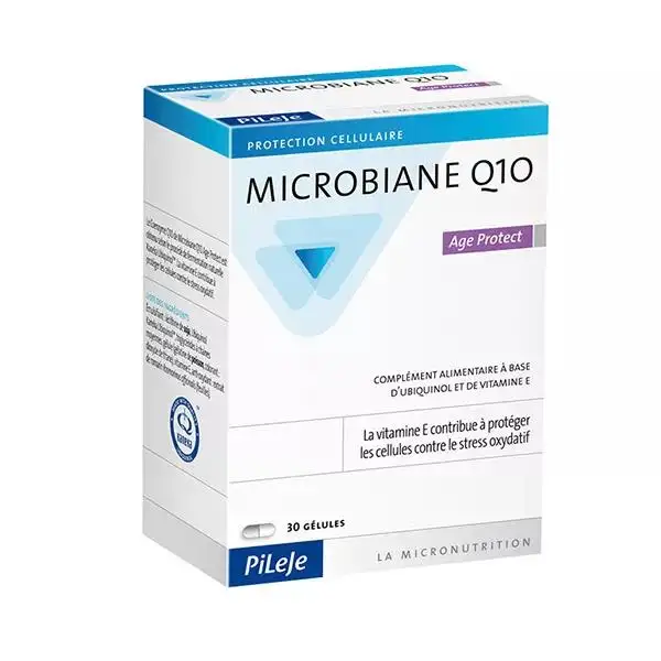 Pileje Microbiane Q10 Age Protect 30 gélules