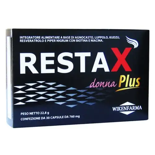 RESTAX femme Plus WIKENFARMA 30 Gélules