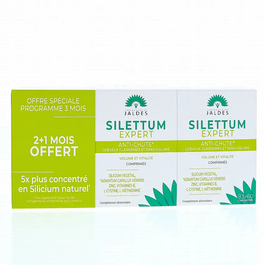 JALDES Silettum Expert Anti-Chute 180 comprimés