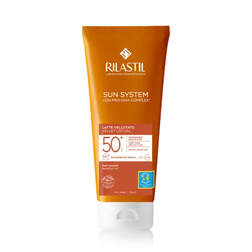 SYSTÈME SOLAIRE LAIT VELOURS SPF 50+ RILASTIL® 200 ml