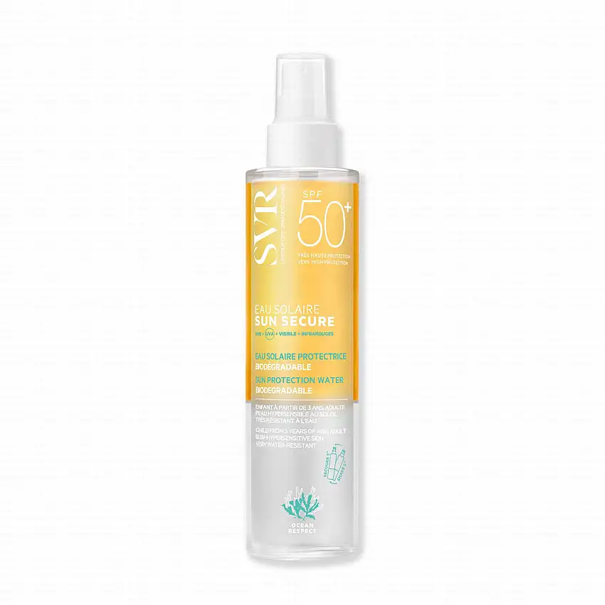 SVR Sun secure eau solaire protectrice biodégradable SPF50+ 200ml