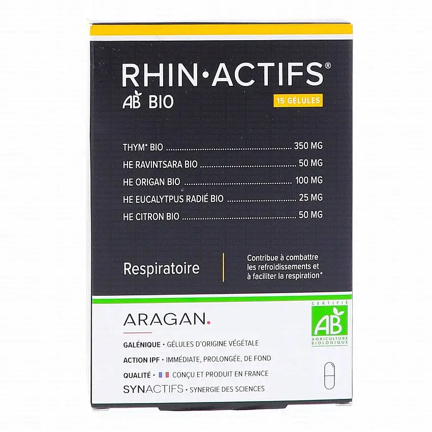 ARAGAN Synactifs - Rhin Actifs 10 gélules