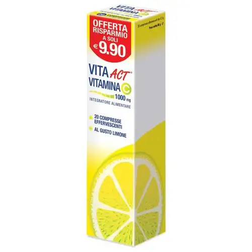 VITAMINE C ACT® 1000mg 20 Comprimés Effervescents