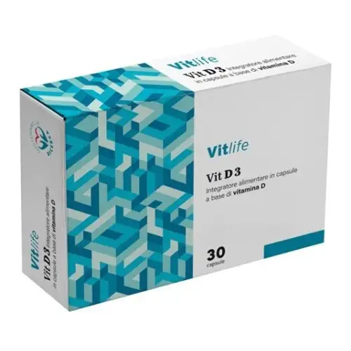 Vitlife Vit D3 30 Gélules