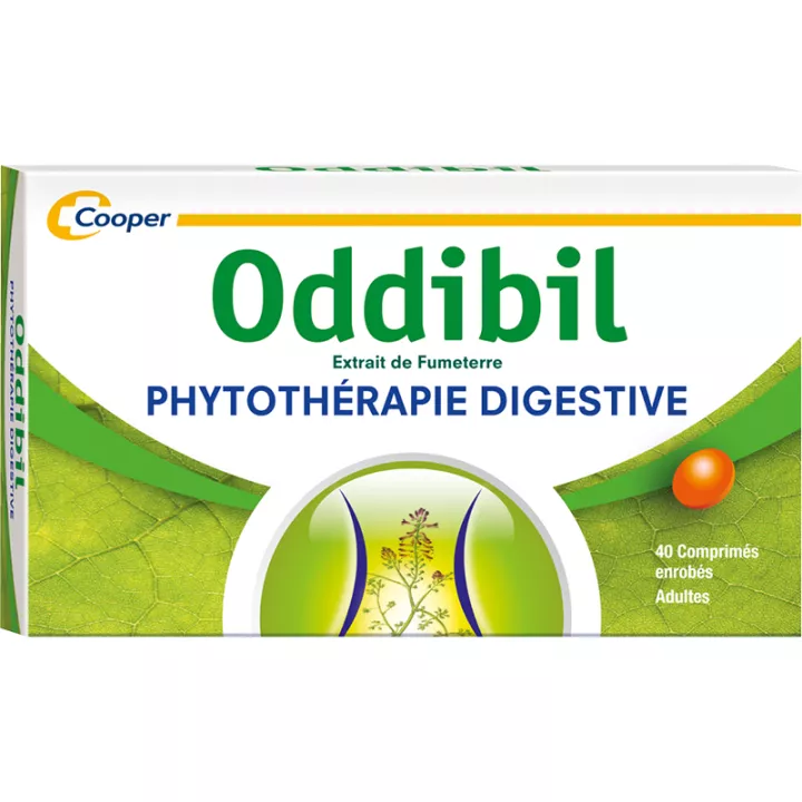 Oddibil Phytothérapie digestive 40 Comprimés