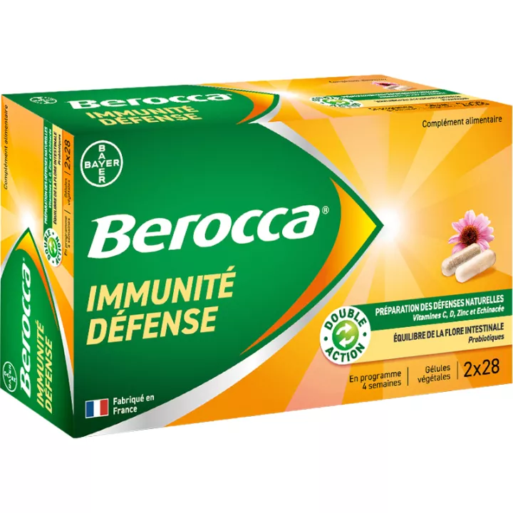 Berocca Immunité Défense 2x28 gélules