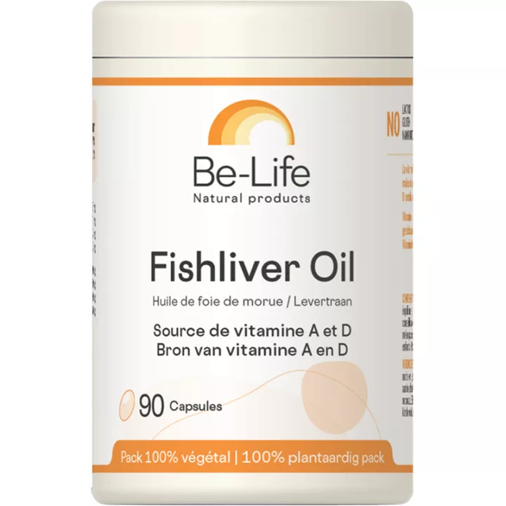 Be-Life Fishliver Oil Source Naturelle de Vitamine A et D