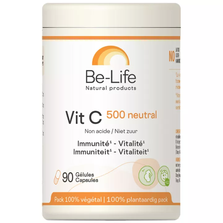 Be-Life Vit. C 500 Neutral Immunité et Vitalité