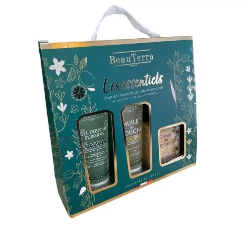 BEAUTERRA Coffret Cadeau - Les Essentiels - 3 produits