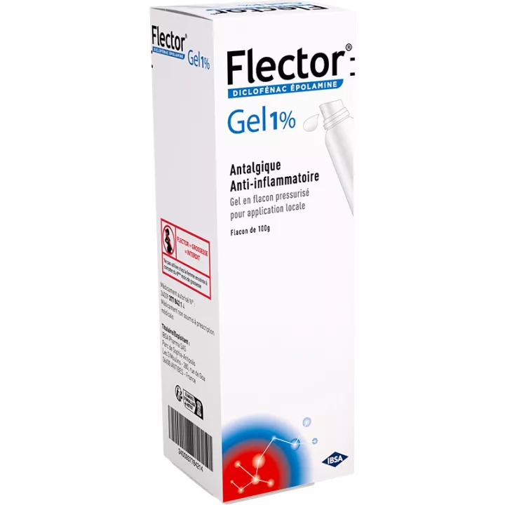 Flector Gel 1% Antalgique Flacon 100 g