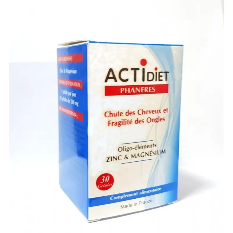 ACTIDIET PHANÈRES | 30 gélules