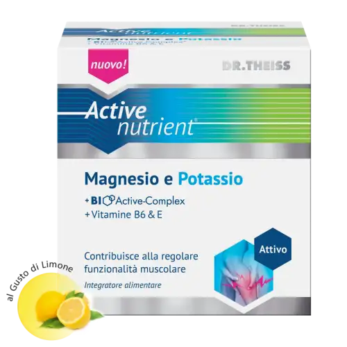 Nutriment Actif Magnésium Et Potassium Dr. Theiss 20 Sachets