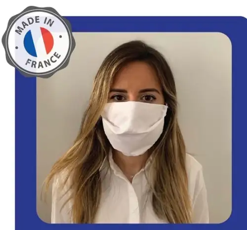 Masque protection Coronavirus tissu ENFANT (AFNOR SPEC S76-001 Covid-19)