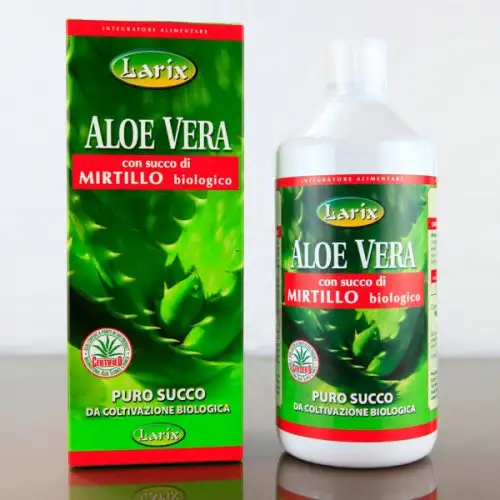 Aloe Vera Au Jus De Myrtille Bio Larix 1L