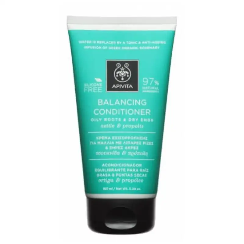 APIVITA BALANCING après shampooing Racines Grasses & Pointes sèches 150 ml