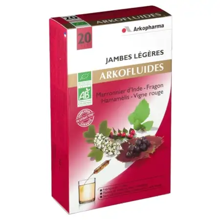 Arkofluides Jambes Légères Bio