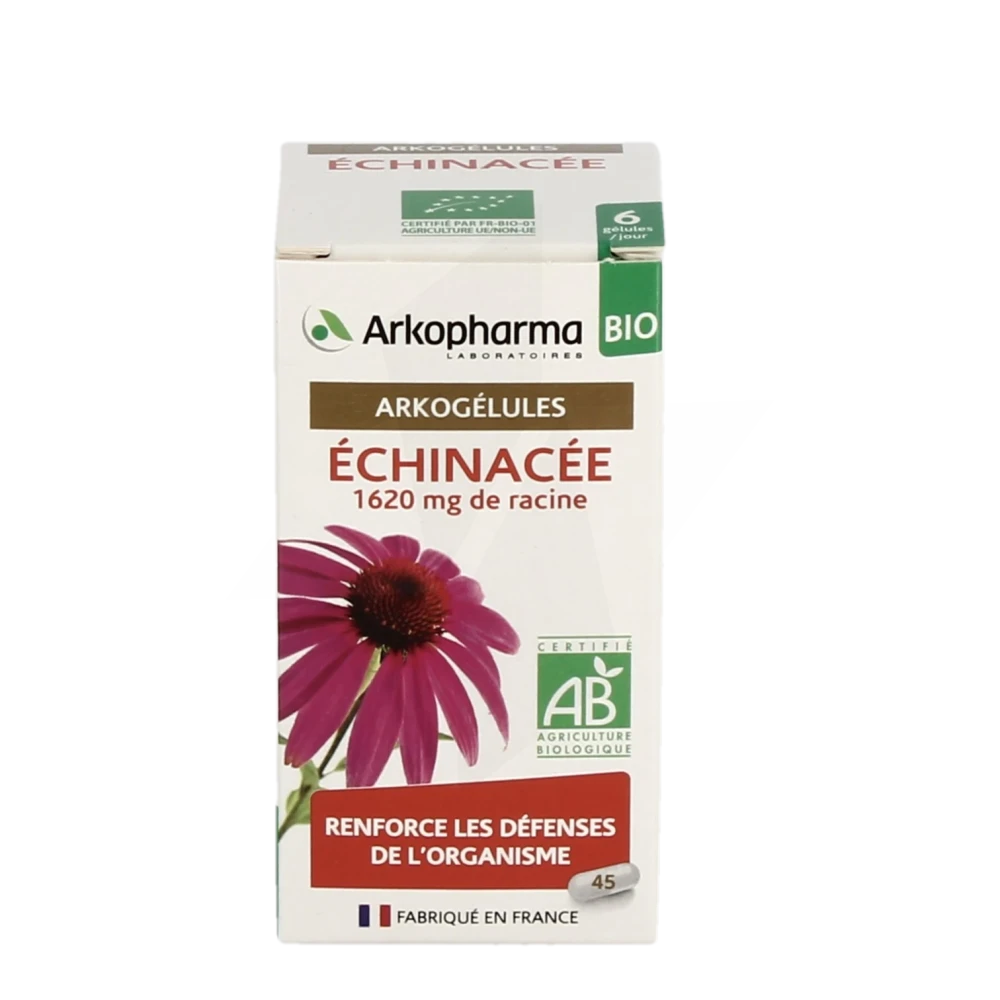 Arkogélules Echinacée Bio Gélules Flacon De 45