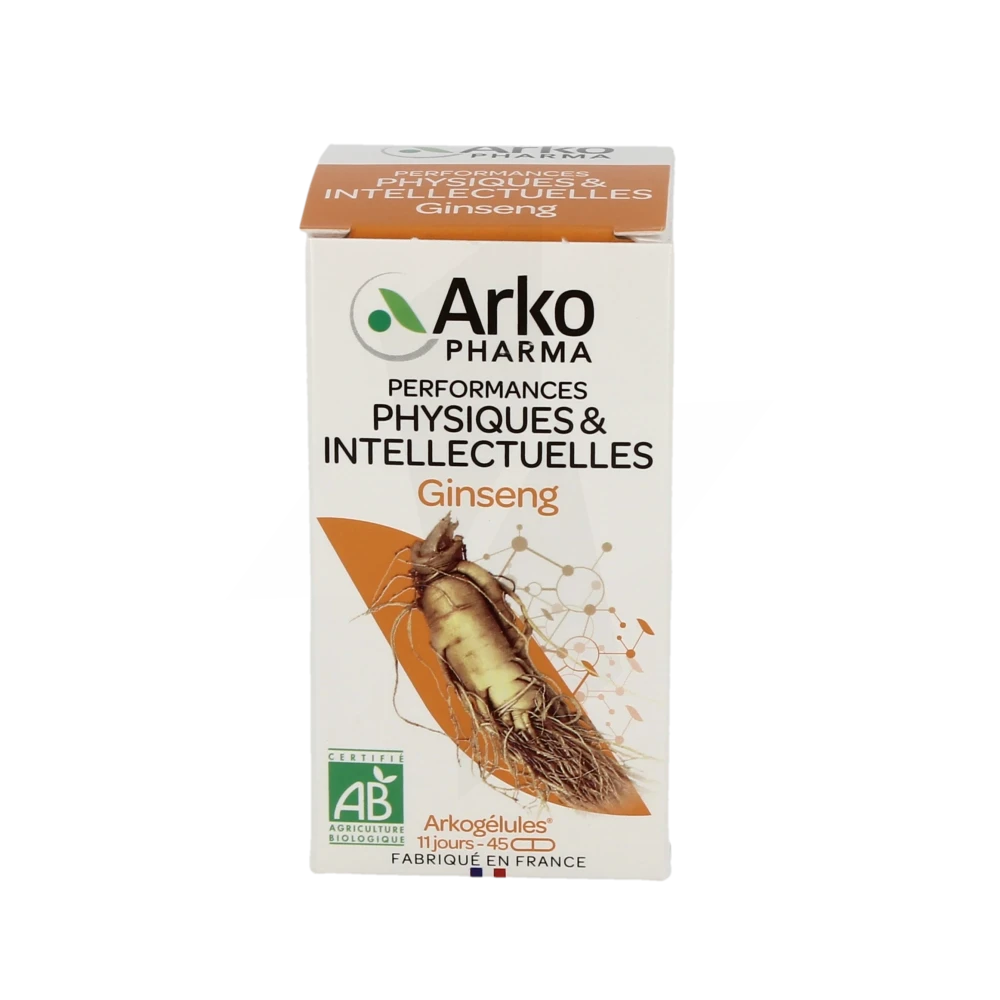 Arkogélules Ginseng Bio GÉl Flacon De 45