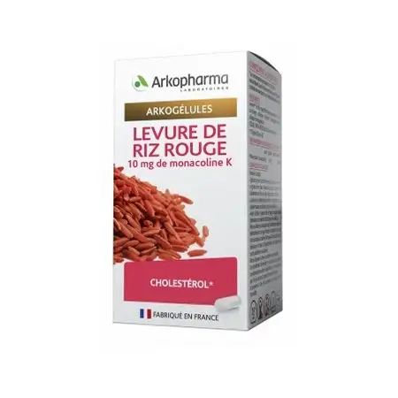 Arkogélules Levure de Riz Rouge - 150 gélules