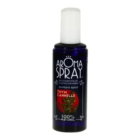 Aromaspray thym cannelle purif epice spray, spray de 100 ml