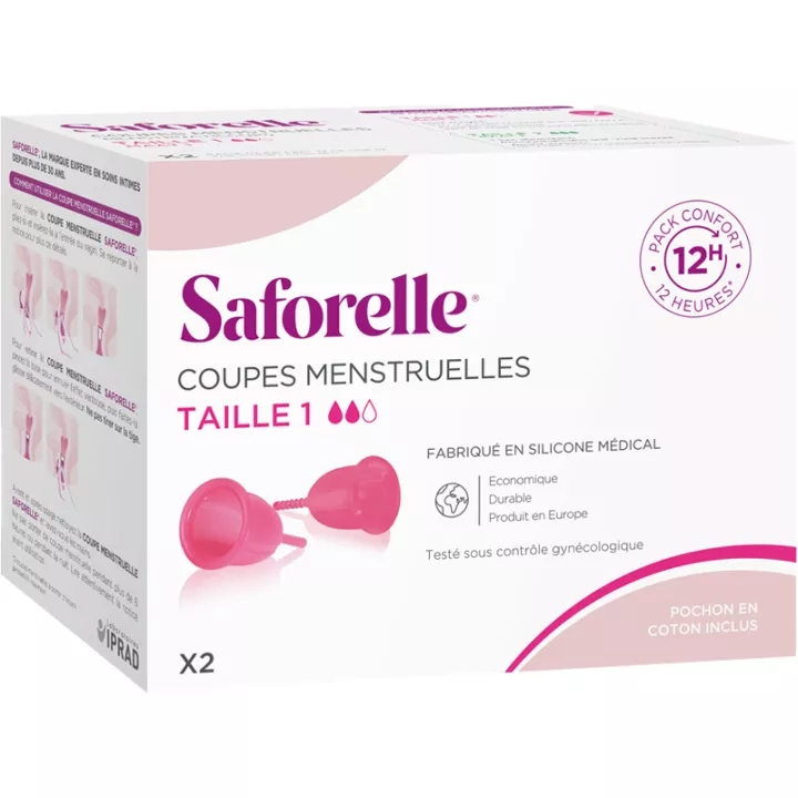 Saforelle Coupes Menstruelles x2