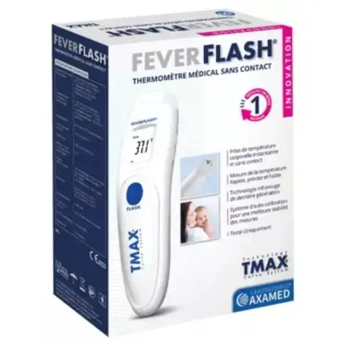 AXAMED - Fever Flash Thermomètre Médical Sans Contact - TMAX50