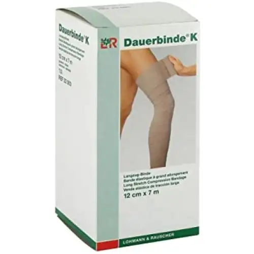 Bandage Elastique Dauerbinde K 12cm x 7m 10 Bandages