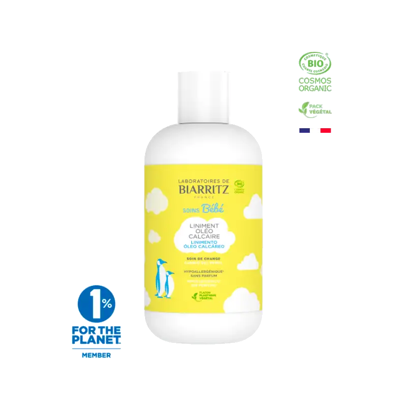 BIARRITZ BEBE liniment oléo-calcaire Bio | 200 ml