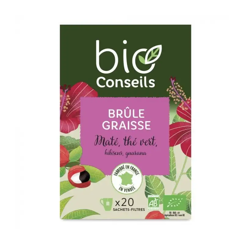 BIO CONSEILS BRÛLE GRAISSE infusion | 20 sachets