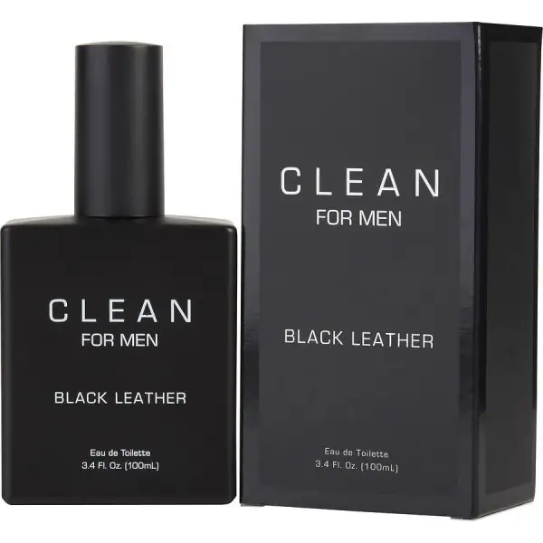 Black Leather Eau De Toilette Spray Homme