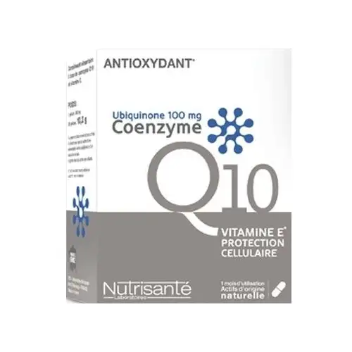 NUTRISANTE COENZYME Q10 & VITAMINE E (30 gélules)