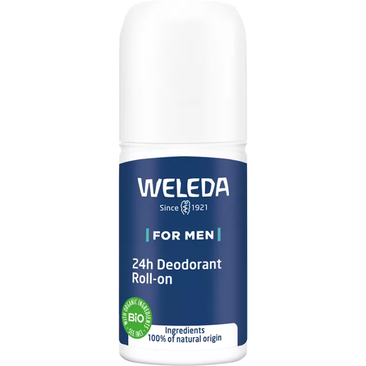 Weleda For Men 24h Déodorant Roll-On 50 ml