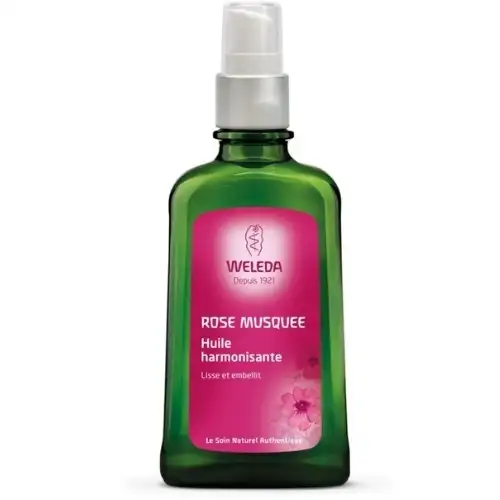 WELEDA Huile Harmonisante à la Rose Musquée flacon 100 ml