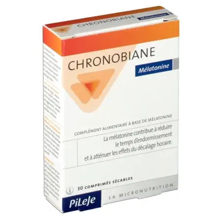 CHRONOBIANE MELATONINE COMPRIME SECABLE 30