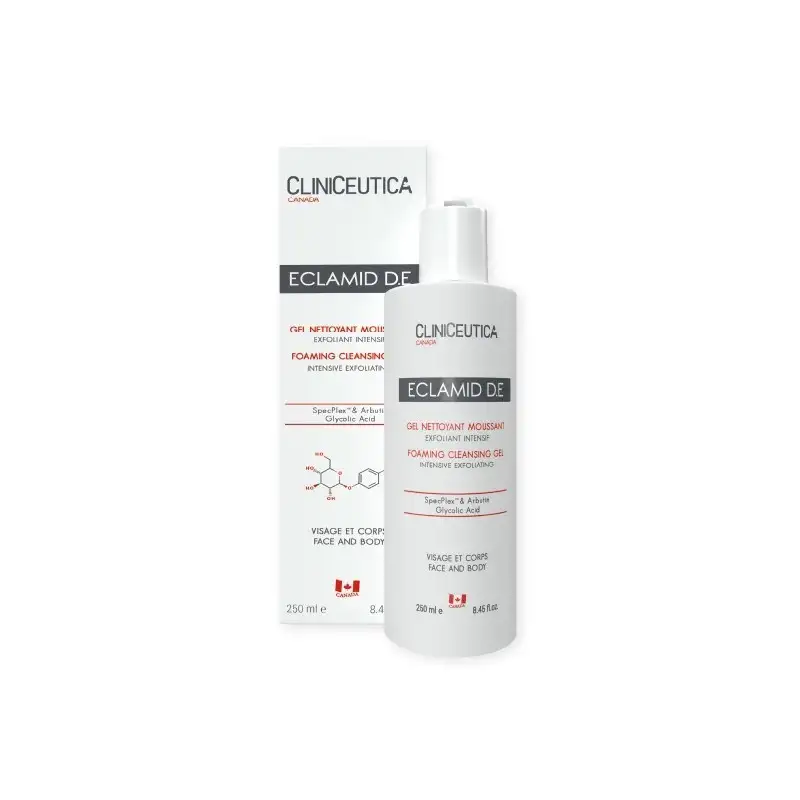 CLINICEUTICA ECLAMID D.E GEL NETTOYANT MOUSSANT 250ML